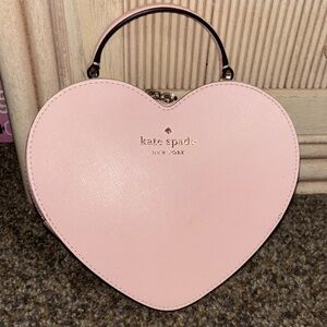 Kate Spade pink love shack heart purse crossbody